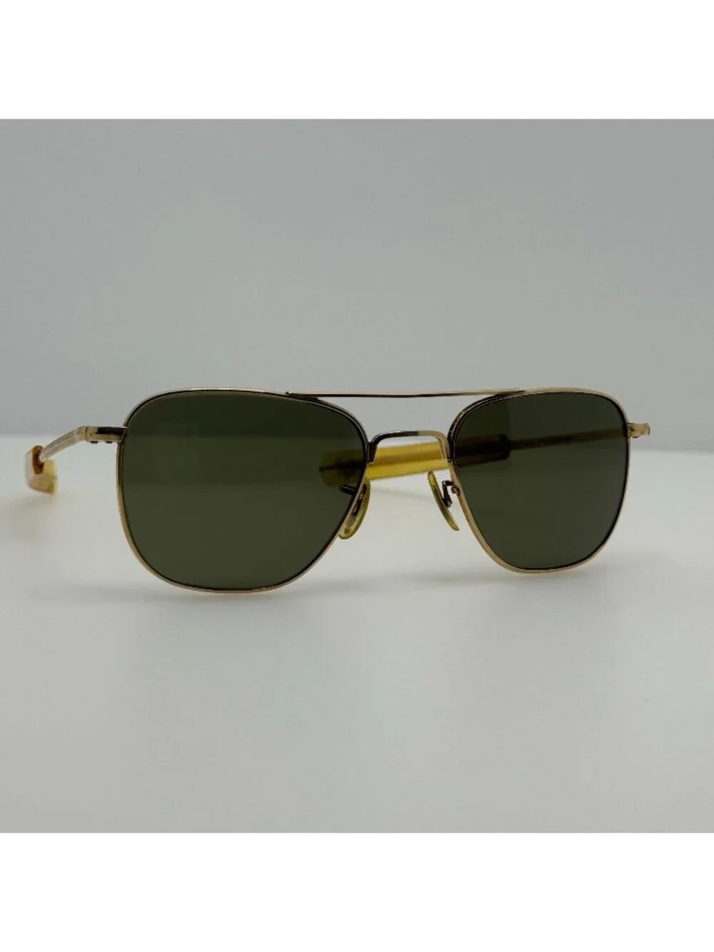 American Optical Sunglasses AO Pilot 1/10 - 12k GF 5 1/2 B